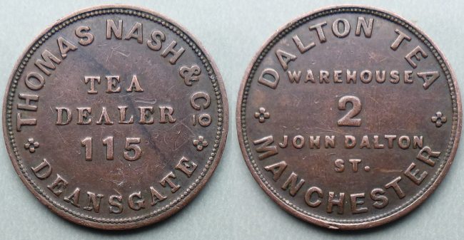 Manchester, Thomas Nash & Co tea dealers